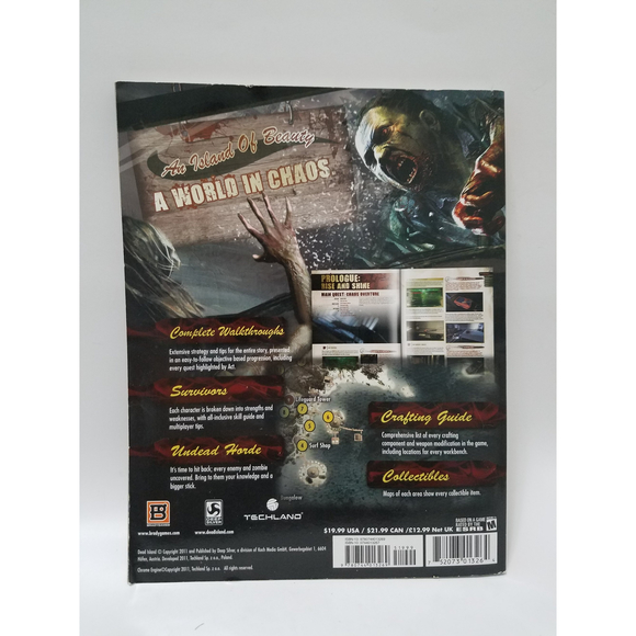 Lot of 2 Bradygames Official Strategy Guide - DEAD ISLAND And DEAD RISING 3 - Picture 4 of 5